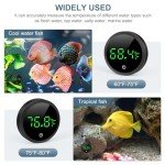 Wireless Digital Aquarium Thermometer with Fast Refresh