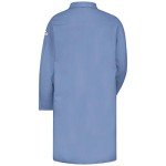 Light Blue Bulwark Men's FR Lab Coat, Small