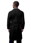 Adar Universal Unisex Lab Coat - Classic Black