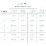 Women’s Professional White Lab Coat, X-Large