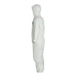 Tyvek Protective Coverall with Hood, Size Large