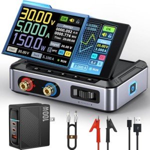 Adjustable 0-30V DC Power Supply with Display