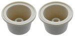 Medium Drilled Carboy Bungs - Set of 2
