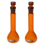 20 ML Volumetric Flask Set with Glass Stopper