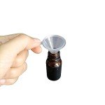 12 Pack of Small Funnel 20 mm Mini Funnel Clear Plastic Funnels for Arts, Lab Bottles, Essential Oils, Perfumes, Spices