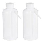 500 ml Wash Bottle: Side Wash Bottle Water Bottle Squeezer Bottle Squeeze Sprinkling Can for Dispensing Liquid Labs