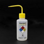 Maccx Isopropanol Narrow Mouth Wash Bottles, 3pcs of Vol.500ml, LDPE Material, WBI500-003