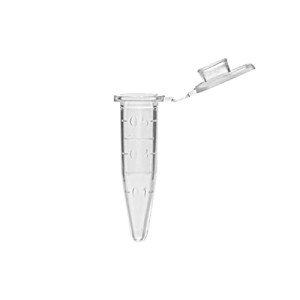 PEKYBIO 0.5ml Micro Centrifuge Tubes with Snap Cap Polypropylene Graduated Microcentrifuge Tubes Clear Plastic Test Tube for Lab, Pack of 500Pcs