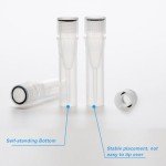 CryoKing Cryogenic Vials 0.5ml with O-Ring Caps Cryotubes for Low Temperature Sample Storage Clear Sterile Vials, Pack of 500