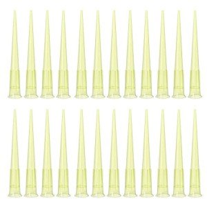 ONiLAB Pipette Tips 200 UL 1000 PCS Clear Yellow Laboratory Universal Plastic Liquid Pipettor Tips Polypropylene (PP) Autoclavable, 200uL(1000PCS)