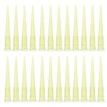 ONiLAB Pipette Tips 200 UL 1000 PCS Clear Yellow Laboratory Universal Plastic Liquid Pipettor Tips Polypropylene (PP) Autoclavable, 200uL(1000PCS)