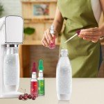 Glass Dropper Pipettes Compatible with SodaStream Bubly Bubbly Drops Flavors for Soda Stream Accessories (Colorful, 6Pcs)