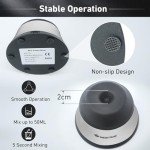 Rechargeable 4000rpm Mini Vortex Mixer Lab Paint Shaker,Scientific Vortex Shaker with Touch Function for Eyelash Sharker Glue Adhesives Gel Polish and Test Tubes Vortex Mixing