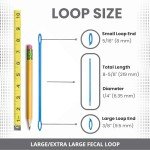 Fecal Loop for Large and X-Large Animals, Stool Sample Collection for Larger Dogs, Goats, Sheep and Other Large Animals. Take Stool Samples Quickly and Easily with Reusable Double end Loop.