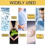 pH Test Strips, 4 Packs of 320 pH. 1-14 Test Paper, Litmus Paper pH Test Strips, pH Balance Test Strips for Women for Water Saliva Urine Soil Testing