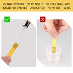pH Test Strips, 4 Packs of 320 pH. 1-14 Test Paper, Litmus Paper pH Test Strips, pH Balance Test Strips for Women for Water Saliva Urine Soil Testing