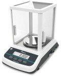 JOANLAB Analytical Balance 500g x 1mg Scale High Precision 0.001g Accuracy Digital Lab Scale for Laboratory Pharmacy Jewelry w/Front & Rear Display