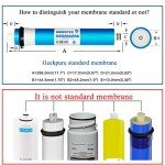 Geekpure 100 GPD Reverse Osmosis Membrane Pack