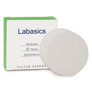 Labasics 70mm Quantitative Filter Paper Circles - 100 Pack