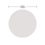 Labasics 110mm Quantitative Filter Paper Circles, 100-Pack