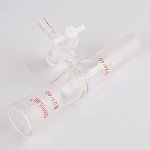 Borosilicate Glass Vacuum Flow Control Adapter 24/40