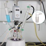 Borosilicate Glass 90 Degree Vacuum Gas Adapter