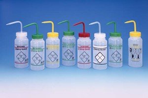 Safety Vented 500ml Methanol Wash Bottles - 3 Pack