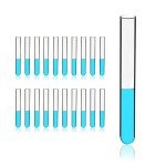 Sturdy 25ml Borosilicate Glass Test Tubes, 20 Pack
