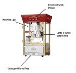 Great Northern 8oz Popcorn Machine with Accessories