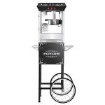 3 Gallon Popcorn Machine with Cart & Popcorn Packs