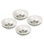 Portmeirion 3.75" Low Bowls Set of 4
