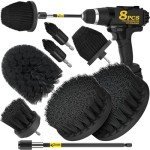 Holikme 8-Piece Power Scrubber Brush Set