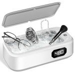 Portable Ultrasonic Jewelry & Eyeglass Cleaner 24oz