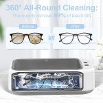 Portable Ultrasonic Jewelry & Eyeglass Cleaner 24oz