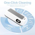Portable Ultrasonic Jewelry & Eyeglass Cleaner 24oz