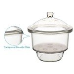 Stonylab Borosilicate Glass Desiccator with Porcelain Plate