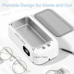 Portable Ultrasonic Jewelry & Eyeglass Cleaner 24oz