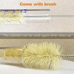 50ML Thick Glass Graduated Cylinder with Brush