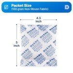 Rechargeable 100g Silica Gel Desiccant Packets
