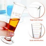 25ml Glass Graduated Cylinder with Spout