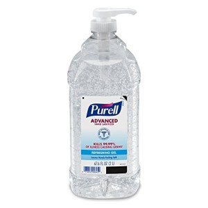 GOJO Pump Bottle Purell Hand Sanitizer, 2L
