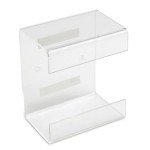 Wall-Mountable Clear Acrylic Lab Wipe Holder