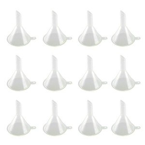 30PCS Mini Clear Plastic Funnels for Lab & Craft