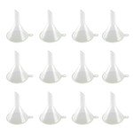 30PCS Mini Clear Plastic Funnels for Lab & Craft