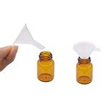 30PCS Mini Clear Plastic Funnels for Lab & Craft