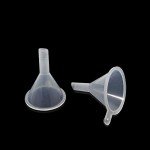30PCS Mini Clear Plastic Funnels for Lab & Craft