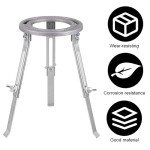 Adjustable Laboratory Tripod Lamp Holder Stand Set