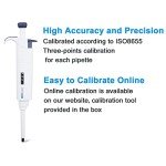 ONiLAB Adjustable Single Channel Micropipette 0.5-5ml