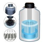 10L Liquid Nitrogen Tank with Canisters & Bag