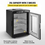 Happybuy Black 25L Digital Reptile Incubator